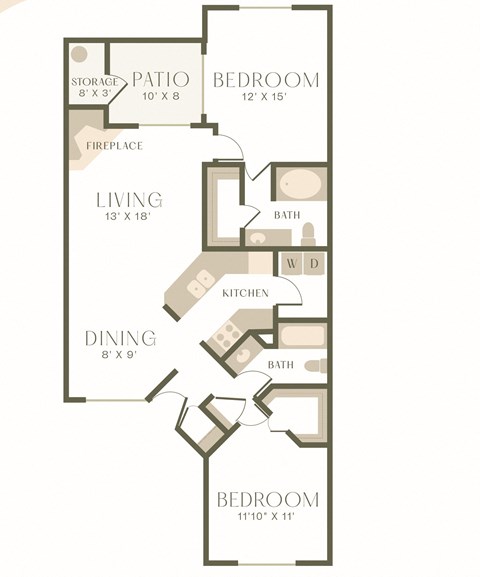San Miguel (B-3) floor plan.